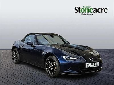 New Mazda MX5 Exclusive-Line 184 HP (135 kW) 2025 Blue Cabriolet