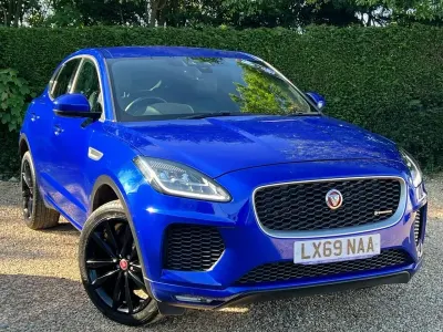 Used Jaguar E-Pace R-Dynamic 180 HP (132 kW) 2019 Blue SUV