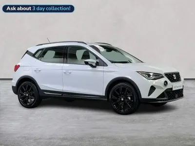 New Seat Arona Black Edition 113 HP (83 kW) 2025 White SUV