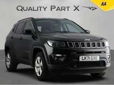 Black Used 2021 Jeep Compass Longitude SUV | £15,287 (Fair price)