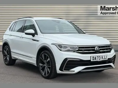 Used VW Tiguan R-line Edition 150 HP (110 kW) 2023 White SUV