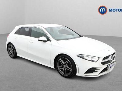 Used Mercedes A180 AMG line 136 HP (100 kW) 2020 White Hatchback
