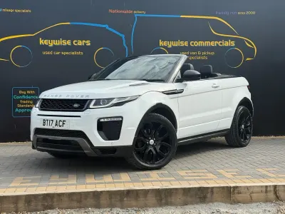 Used Land Rover Range Rover evoque HSE Dynamic 2017 White Cabriolet