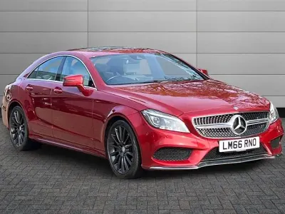 Käytetty Mercedes CLS350 AMG Line Premium 258 HP (189 kW) 2016 Punainen Sedan