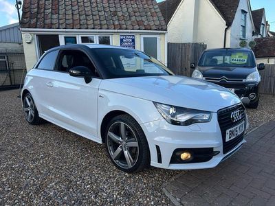 Used Audi A1 S-Line 86 HP (63 kW) 2015 White Hatchback