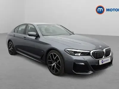 Used BMW 520 M Sport 190 HP (139 kW) 2021 Blue Sedan