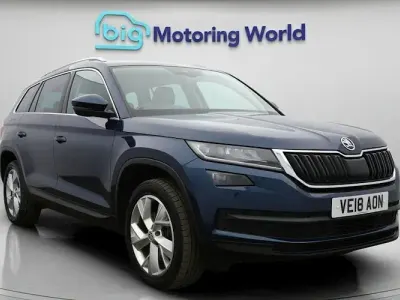 Używany Skoda Kodiaq 179 KM (131 kW) 2018 Niebieski SUV