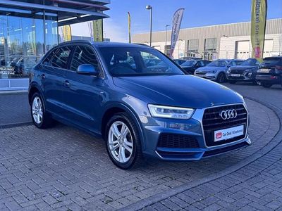 Used Audi Q3 S-Line 150 HP (110 kW) 2017 Blue SUV