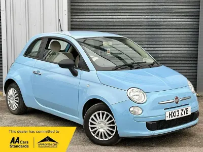 Used Fiat 500 Pop 69 HP (50 kW) 2013 Blue Hatchback