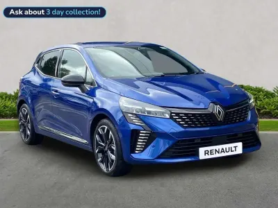 Novo Renault Clio V Techno 145 HP (106 kW) 2026 Azul Citadino
