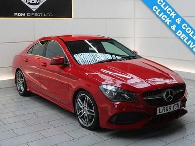 Used Mercedes CLA180 AMG line 2018 Red Sedan