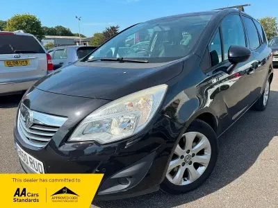 Used Vauxhall Meriva 100 HP (73 kW) 2011 Black MPV