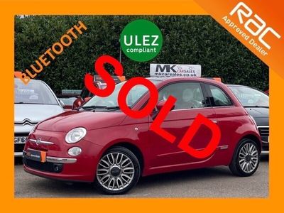 used Fiat 500 1.2 Lounge 3dr [Start Stop] BF65FVD