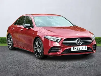 Used Mercedes A35 AMG Premium 2022 Red Sedan