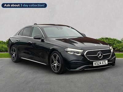Black Used 2024 Mercedes E200 AMG Line Premium Sedan | £41,747 (A bit pricey)