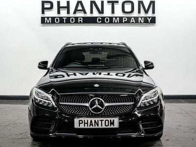 Used Mercedes C220 AMG line 2019 Black Estate