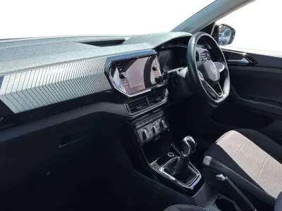 Used VW T-Cross Black Edition 95 HP (69 kW) 2023 Silver SUV