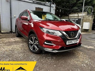 Used Nissan Qashqai N-Connecta 2018 Red SUV