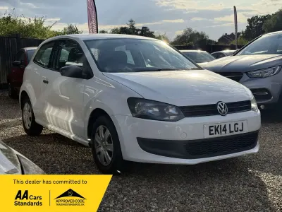 Used VW Polo S 59 HP (43 kW) 2014 White Hatchback