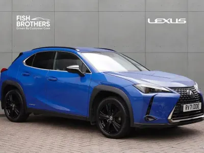 Used Lexus UX 250h 180 HP (132 kW) 2021 Blue SUV