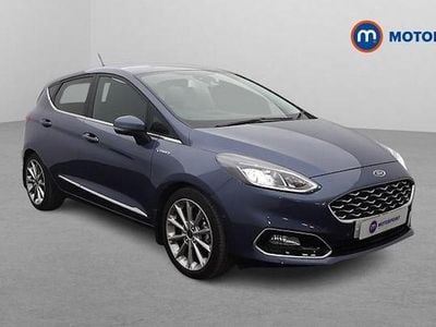 Second-hand Ford Fiesta Vignale 125 CP (91 kW) 2021 Albastru Hatchback