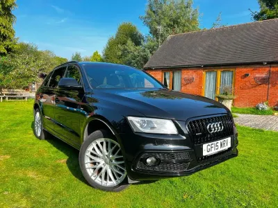 Used Audi Q5 S-line plus 175 HP (128 kW) 2015 Black SUV