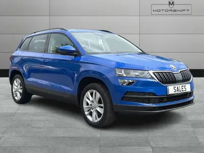 Usado Skoda Karoq SE Technology 150 HP (110 kW) 2019 Azul SUV