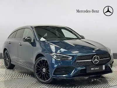 Used Mercedes CLA250 AMG Line Premium Plus 2022 Blue Coupe