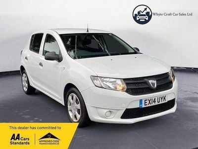 White Used 2014 Dacia Sandero Ambiance Hatchback | £2,495 (Good price)