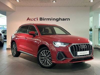 Red Used 2022 Audi Q3 S-Line SUV | £27,380 (Fair price)