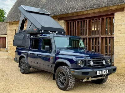 New Ineos Grenadier 2025 Blue Pickup