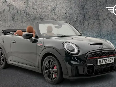 Used Mini John Cooper Works Cabriolet 228 HP (167 kW) 2022 Green Cabriolet