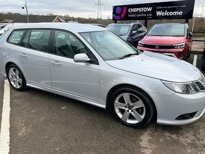 Used Saab 9-3 180 HP (132 kW) 2010 Snow silver Estate