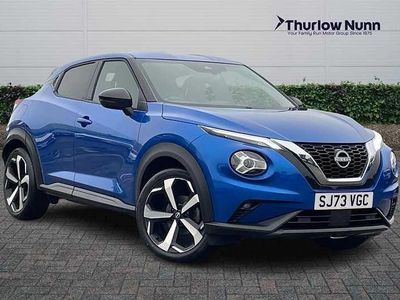Used Nissan Juke Tekna 117 HP (86 kW) 2023 Blue SUV