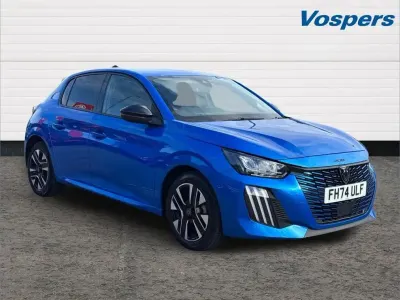 Used Peugeot 208 Allure 101 HP (74 kW) 2025 Blue Hatchback