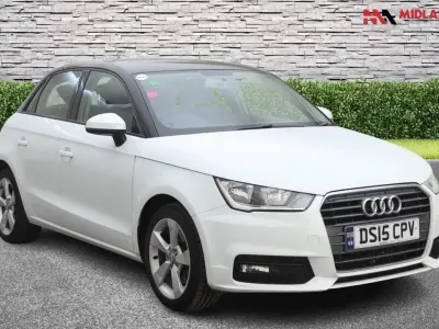 Używany Audi A1 Sport 116 KM (85 kW) 2015 Biały Hatchback
