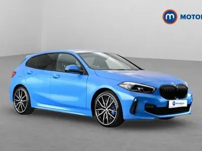 Used BMW 118 M Sport 136 HP (100 kW) 2024 Blue Hatchback