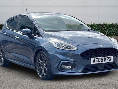 Used Ford Fiesta ST-Line 140 HP (102 kW) 2019 Blue Hatchback