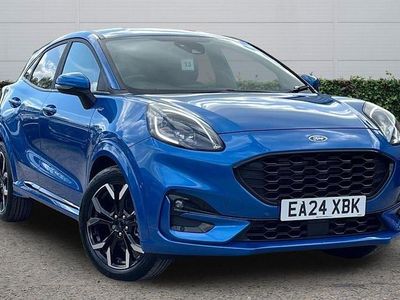 Begagnad Ford Puma ST-Line X 125 HK (91 kW) 2023 Blå SUV