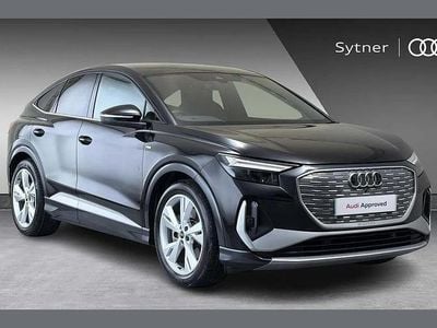 Black Used 2022 Audi Q4 Sportback e-tron S-Line SUV | £30,500 (Super price)