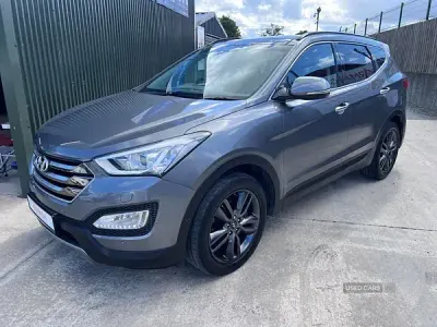 Used Hyundai Santa Fe Premium SE 190 HP (139 kW) 2014 Silver SUV