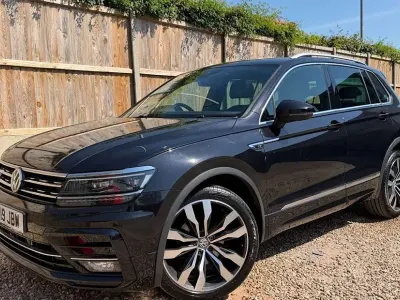 Used VW Tiguan R-line 150 HP (110 kW) 2019 Black SUV
