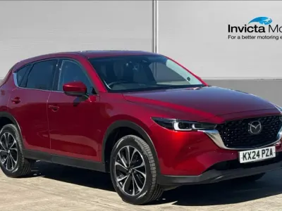 Begagnad Mazda CX-5 Exclusive-Line 165 HK (121 kW) 2024 Röd SUV