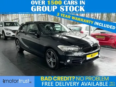 Usado BMW 118 Sport Line 136 HP (100 kW) 2019 Preto Citadino