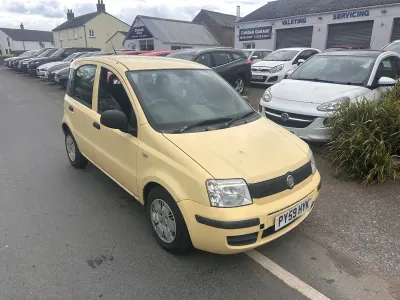 Used Fiat Panda Active 54 HP (39 kW) 2009 Yellow Hatchback