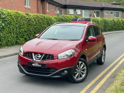 Begagnad Nissan Qashqai Tekna 110 HK (80 kW) 2010 Röd SUV