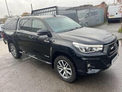 Black Used 2020 Toyota HiLux Pickup | £21,989 (Expensive)