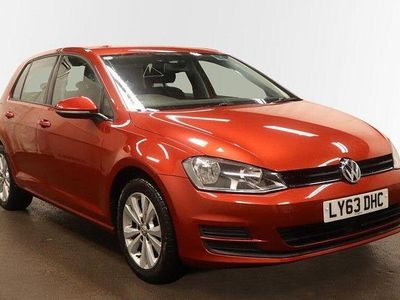 Used VW Golf VII SE 122 HP (89 kW) 2014 Red Hatchback