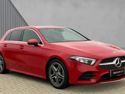 Used Mercedes A200 Executive 163 HP (119 kW) 2019 Jupiter red Hatchback