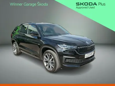 Used Skoda Kodiaq SportLine 110 HP (80 kW) 2023 Black magic pearl effect SUV